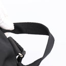 PRADA Backpack Nylon Black Silver Auth 173833-14