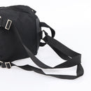 PRADA Backpack Nylon Black Silver Auth 173833-8