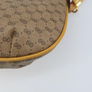 GUCCI Micro GG Supreme Shoulder Bag PVC Beige Gold 007 49 0819 Auth 173835-12