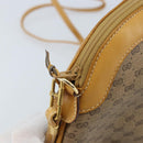 GUCCI Micro GG Supreme Shoulder Bag PVC Beige Gold 007 49 0819 Auth 173835-15