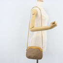 GUCCI Micro GG Supreme Shoulder Bag PVC Beige Gold 007 49 0819 Auth 173835-21