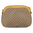 GUCCI Micro GG Supreme Shoulder Bag PVC Beige Gold 007 49 0819 Auth 173835-3