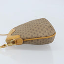 GUCCI Micro GG Supreme Shoulder Bag PVC Beige Gold 007 49 0819 Auth 173835-5