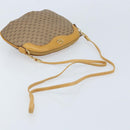 GUCCI Micro GG Supreme Shoulder Bag PVC Beige Gold 007 49 0819 Auth 173835-7