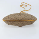 GUCCI Micro GG Supreme Shoulder Bag PVC Beige Gold 007 49 0819 Auth 173835-9