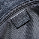 GUCCI GG Canvas Schoudertas Zwart Zilver 110054 Auth 173836-16