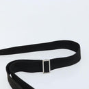 GUCCI GG Canvas Schoudertas Zwart Zilver 110054 Auth 173836-8