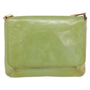 LOUIS VUITTON Monogram Vernis Thompson Street Bag Baby Blue M91009 Auth 173839-13