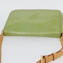 LOUIS VUITTON Monogram Vernis Thompson Street Bag Baby Blue M91009 Auth 173839-6