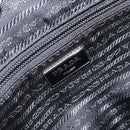 PRADA Shoulder Bag Nylon Green Silver Auth 173841-21