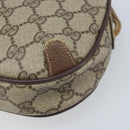 GUCCI GG Supreme Web Sherry Line Bag PVC Beige Gold 89 02 066 Auth 173850-9