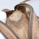 GUCCI GG Supreme Web Sherry Line Bag PVC Beige Gold 89 02 066 Auth 173850-20