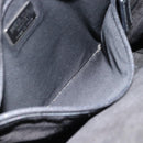 PRADA Tote Bag Leather Black Silver Auth 173853-20