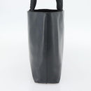 PRADA Tote Bag Leather Black Silver Auth 173853-4