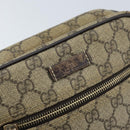 GUCCI GG Supreme Shoulder Bag PVC Beige Gold 233268 Auth 173855-18