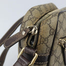 GUCCI GG Supreme Shoulder Bag PVC Beige Gold 233268 Auth 173855-9