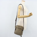 GUCCI GG Supreme Shoulder Bag PVC Beige Gold 233268 Auth 173855-24