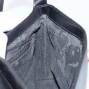 GUCCI Shoulder Bag Leather Black Gold 001 1998 1785 Auth 173859-20