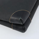 GUCCI Micro GG Supreme Shoulder Bag PVC Black Gold 007 92 5548 Auth 173860-17