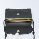 GUCCI Micro GG Supreme Shoulder Bag PVC Black Gold 007 92 5548 Auth 173860-9