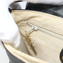 GUCCI Micro GG Supreme Shoulder Bag PVC Black Gold 007 92 5548 Auth 173860-22