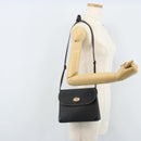 GUCCI Micro GG Supreme Shoulder Bag PVC Black Gold 007 92 5548 Auth 173860-25