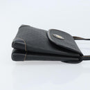GUCCI Micro GG Supreme Shoulder Bag PVC Black Gold 007 92 5548 Auth 173860-3