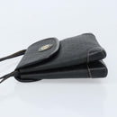 GUCCI Micro GG Supreme Shoulder Bag PVC Black Gold 007 92 5548 Auth 173860-4