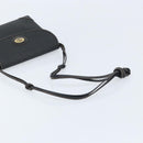 GUCCI Micro GG Supreme Shoulder Bag PVC Black Gold 007 92 5548 Auth 173860-7