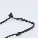 GUCCI Micro GG Supreme Shoulder Bag PVC Black Gold 007 92 5548 Auth 173860-14