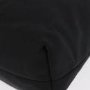 GUCCI Tote Bag Nylon Black Silver Auth 173861-14