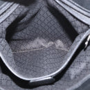 GUCCI Tote Bag Nylon Black Silver Auth 173861-21