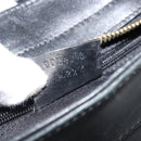 GUCCI GG Canvas Hand Bag Black Gold 001 4033 Auth 173867-22