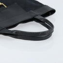 GUCCI GG Canvas Hand Bag Black Gold 001 4033 Auth 173867-7
