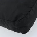 PRADA Shoulder Bag Nylon Black Silver Auth 173868-17