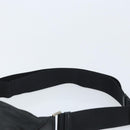 PRADA Shoulder Bag Nylon Black Silver Auth 173868-8
