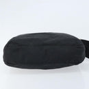 PRADA Shoulder Bag Nylon Black Silver Auth 173868-5