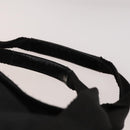 GUCCI Boston Bag Nylon Black Silver 012 0387 Auth 173869-9