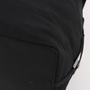 GUCCI Boston Bag Nylon Black Silver 012 0387 Auth 173869-15