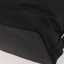GUCCI Boston Bag Nylon Black Silver 012 0387 Auth 173869-17
