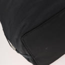 GUCCI Boston Bag Nylon Black Silver 012 0387 Auth 173869-18