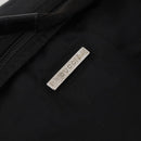GUCCI Boston Bag Nylon Black Silver 012 0387 Auth 173869-19