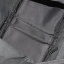 GUCCI Boston Bag Nylon Black Silver 012 0387 Auth 173869-11