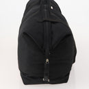 GUCCI Boston Bag Nylon Black Silver 012 0387 Auth 173869-4