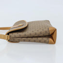 GUCCI Micro GG Supreme Shoulder Bag PVC Beige Gold Auth 173871-4