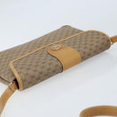 GUCCI Micro GG Supreme Shoulder Bag PVC Beige Gold Auth 173871-6