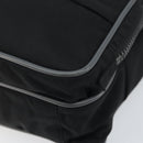PRADA Sports Shoulder Bag Nylon Black Silver Auth 173877-15