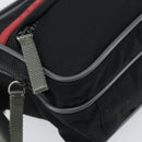 PRADA Sports Shoulder Bag Nylon Black Silver Auth 173877-16
