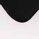 PRADA Sports Shoulder Bag Canvas Black Silver Auth 173881-15