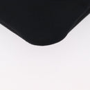 PRADA Sports Shoulder Bag Canvas Black Silver Auth 173881-16